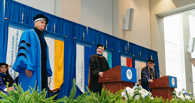 Veerabhadran Ramanathan is honored.