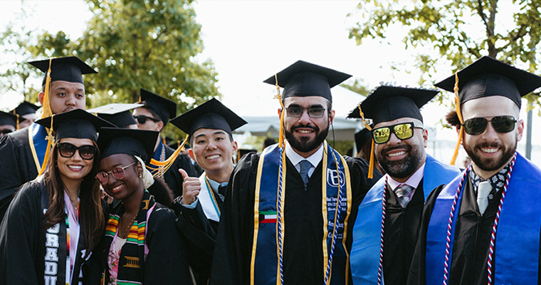 group of graduates