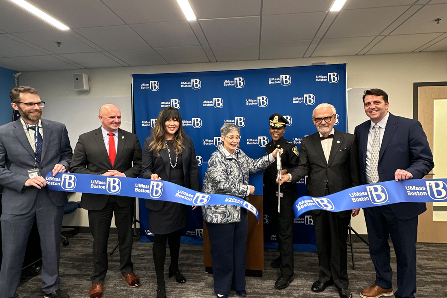 UMass Boston Celebrates Opening of New Police & Public Safety Station